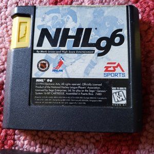 Sega Genesis NHL '96 Game